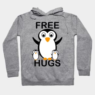 Free Hugs Penguin Design Shirt Gift Hoodie